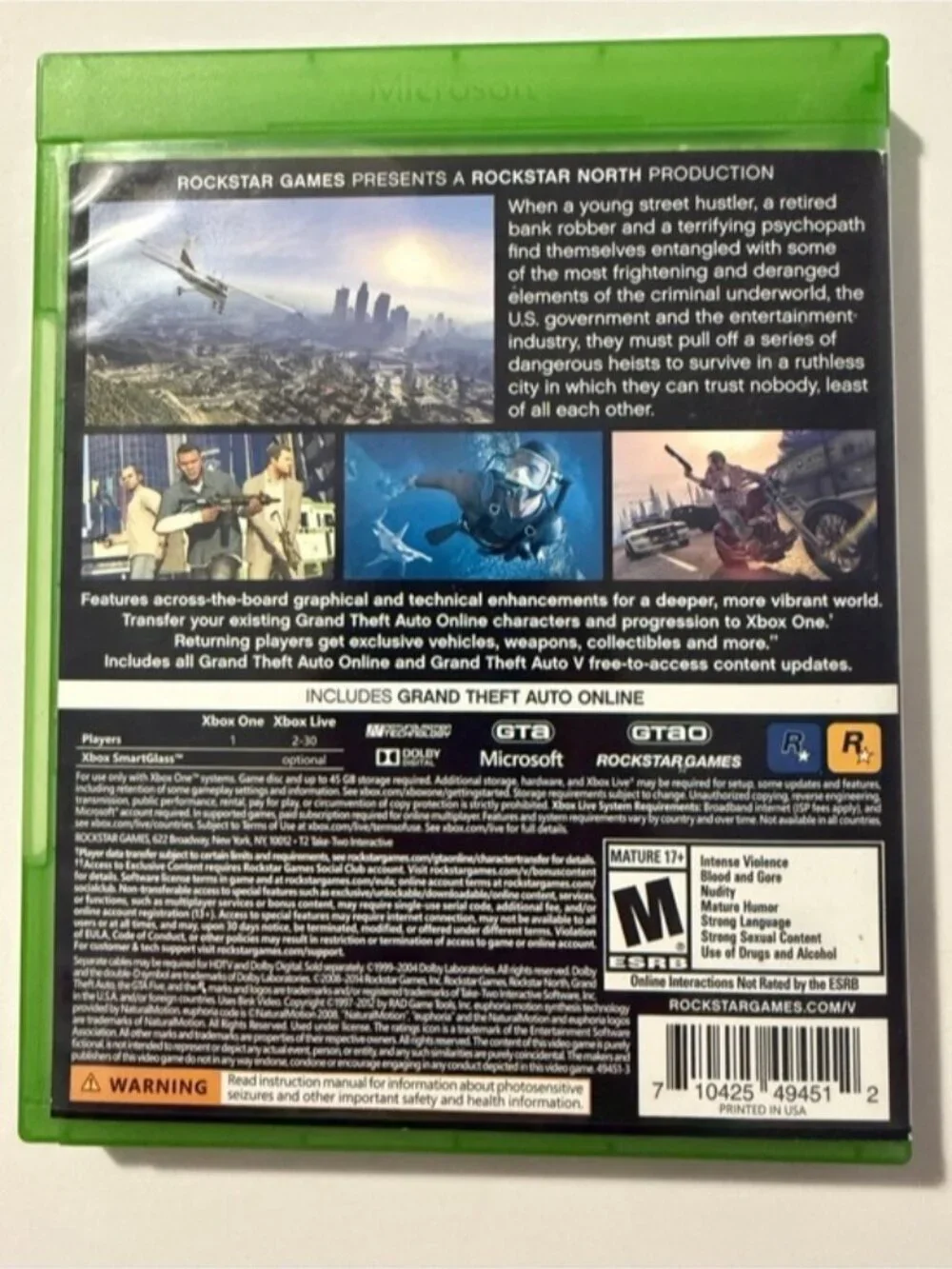 Xbox grand theft